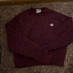 Purple long sleeve shirt from Champion
